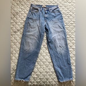 Madewell baggy tapered jeans 29